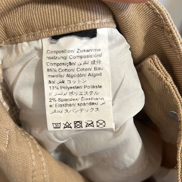 SheIn Tan High Rise Flare Pants - Picture 6 of 6